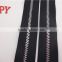 3# Silver Y Teeth Long Chain Metal Zipper with Factory Price