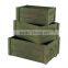 Color wooden crate,pigmentation wooden crate,variety color crates