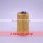 100% viscose yarn 600D embroidery thread in cone
