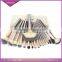 2015 Wholesale cheap price professional natural makeup brush set manufacturer
