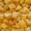 frozen yellow peach dice
