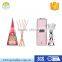 Custom printed large capacity reed diffuser with flower for sale