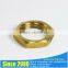 China supplier brass hex thin nut