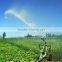 Adjustable angle gun sprinkler for large irrigation