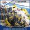 Rack type rail hydraulic track jack