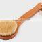 Bamboo Handle Body Brush with Natural Bristle Bath Brush