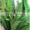 Artificial fern plants with Class A fire protective