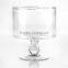 glass bowl big pressed glass bowl set