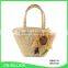 Wheat straw handmade women summer straw bag wholesale