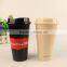 Custom Printing Reusable Starbucks Plastic Coffee Cup with Lid