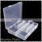 20cm PP 14 slots Clear Plastic Box Storage with dividers