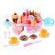 Dongguan Icti Factory Plastic Birthday Cake Play Set Toy, DIY Kitchen Set Toys Educational Toys For Kids Prescholol Pretend Play