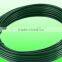 abrasion resistance and food pe tube 10mm*6.5mm coiled hose green used for food for pe tube