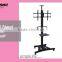 Hot Sale Monitor Display Mobile Trolley TV Stand Mount Bracket With Wheels