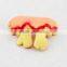 Halloween party fake teeth PVC fake teeth props fake teeth