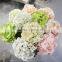 hot sell artificial hydrangea silk flowers wedding wall decoration table centerpiece