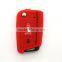 Hot selling silicone case for key vw Golf 7 key case 3 button remote key cover