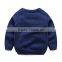 Children boys ice cream cotton sweater long sleeve and o-neck for winter