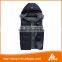 Top Quality Fashion Zipper Winter Hooded Jacket Children's Sleeveless Down Vest