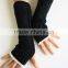 Wholesale knitting pattern women fingerless gloves