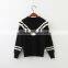 2-7 years Wholesale 2017 New Fashion Winter Girls Knitted Sweater Ruffles Full Sleeve Pullover Girls Sweaters