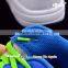 Flexible No Need Tie Footwear Laces for Outdoor Sports Sneakers - Customized No-Tie Red Shoelaces fits Running Shoe Casual Shoes