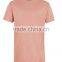 100%Cotton crew neck longline t-shirt wholesale blank mens t-shirt 2016