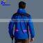 LED flashing camping hiking climbing windbreaker jackets for man adventuring