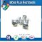 Made in Taiwan Stainless Slot Recessed Undercut Flat Head Machine Screw Passivated