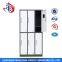 chinese furniture KD 6 door storage wardrobe color metal used school lockers