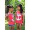 European American Hot Sale Mother and Daughter Matching Clothing Family Tank Tops
