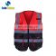 New design reflective fluorescent high visibility traffic safety vest