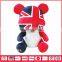 New Fashion Flag Design Plush Colorful Teddy Bear