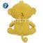 Stuffed Animal Plush Yellow Monkey U Shaped Pillow Fashion 2 in 1 Convertible Kids Travel Neck Pillow