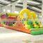 HI high quality giant inflatable obstacle course video for adults and kids