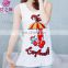 High quality embroidered casual women top clothes