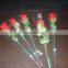 LED flashing rose for holiday decoration