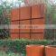 Decorative rusty metal sculpture/corten steel landscape sculpture