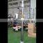 8m 25kg pneumatic vehicle mounted telescopic mast in brown color