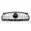 GT R Panamericana grill Silver Grille 2013-18 for Mercedes W117 CLA200 CLA45 AMG