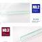 0-400mm national grade  optical standard glass scale glass ruler measuring ruler standard glass ruler glass scale  micrometer can customized