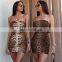 Animal Print Leopard Summer Lady Women Casual Sexy Club Wear Dresses