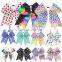 Girls Hairclips Baby Kids Sweet Shiny Barrettes Bowknot Hair Ornaments Colorful