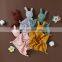 Wholesale soft and cute 100% organic cotton muslin baby blanket