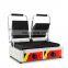 Double panini grill machine in electric grills and electric Griddle