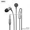 Remax RM-630 High Quality Wired Control Mental Earphone For Music&Call