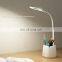 2020 Flexible Learning Touch Desk Lamp With Pen Holder CE ROHS ABS LED Lamp