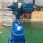 DN400 16inch Electric Actuator Motorized Flap Seat Gate Valve