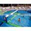 Outdoor Inflatable Volleyball Court/Water Volleyball Field for Water/Beach Game For Sale And Rental