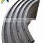 wear-resistant guide rails made in china impact bed/ impact bars hdpe slide guide high impact endurance and long service life